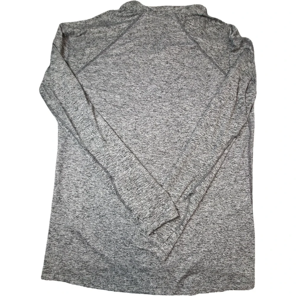 Nike Quarter Zip Pullover Mens Large Gray BSN Sports Dri-FIT Excellent